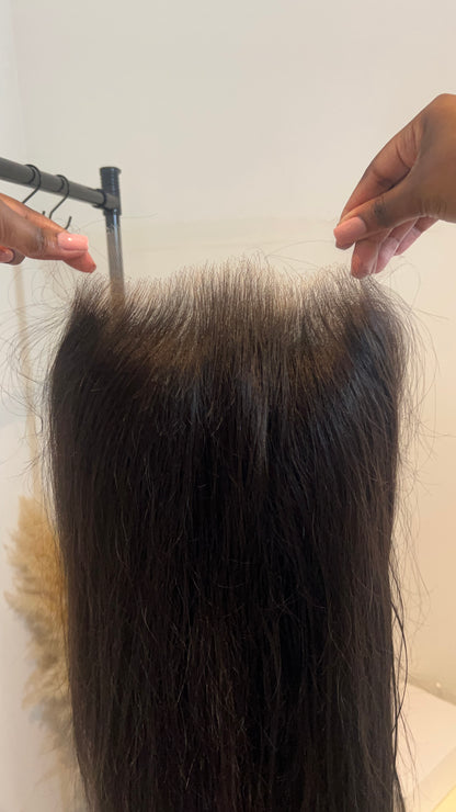 Raw Cambodian Straight HD Wig