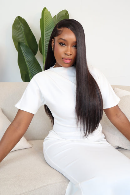 Luxury Raw Cambodian Straight bundels from Amami Antwerp 